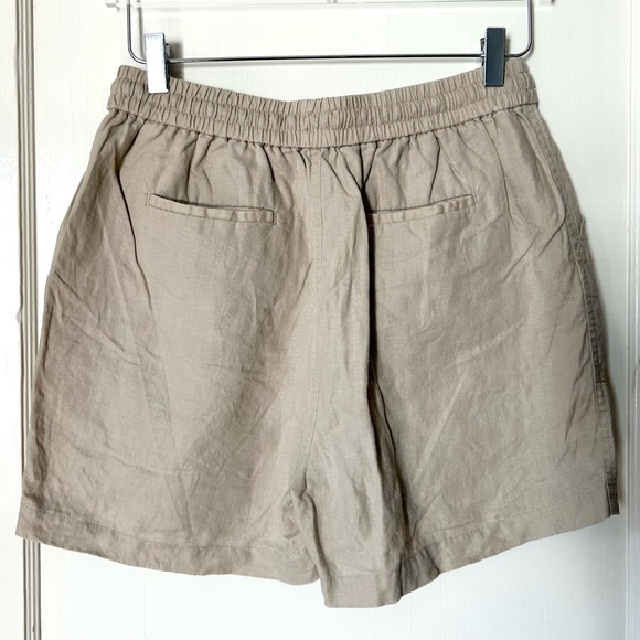 Quince 100% European Linen Shorts Driftwood M - Picture 5 of 7